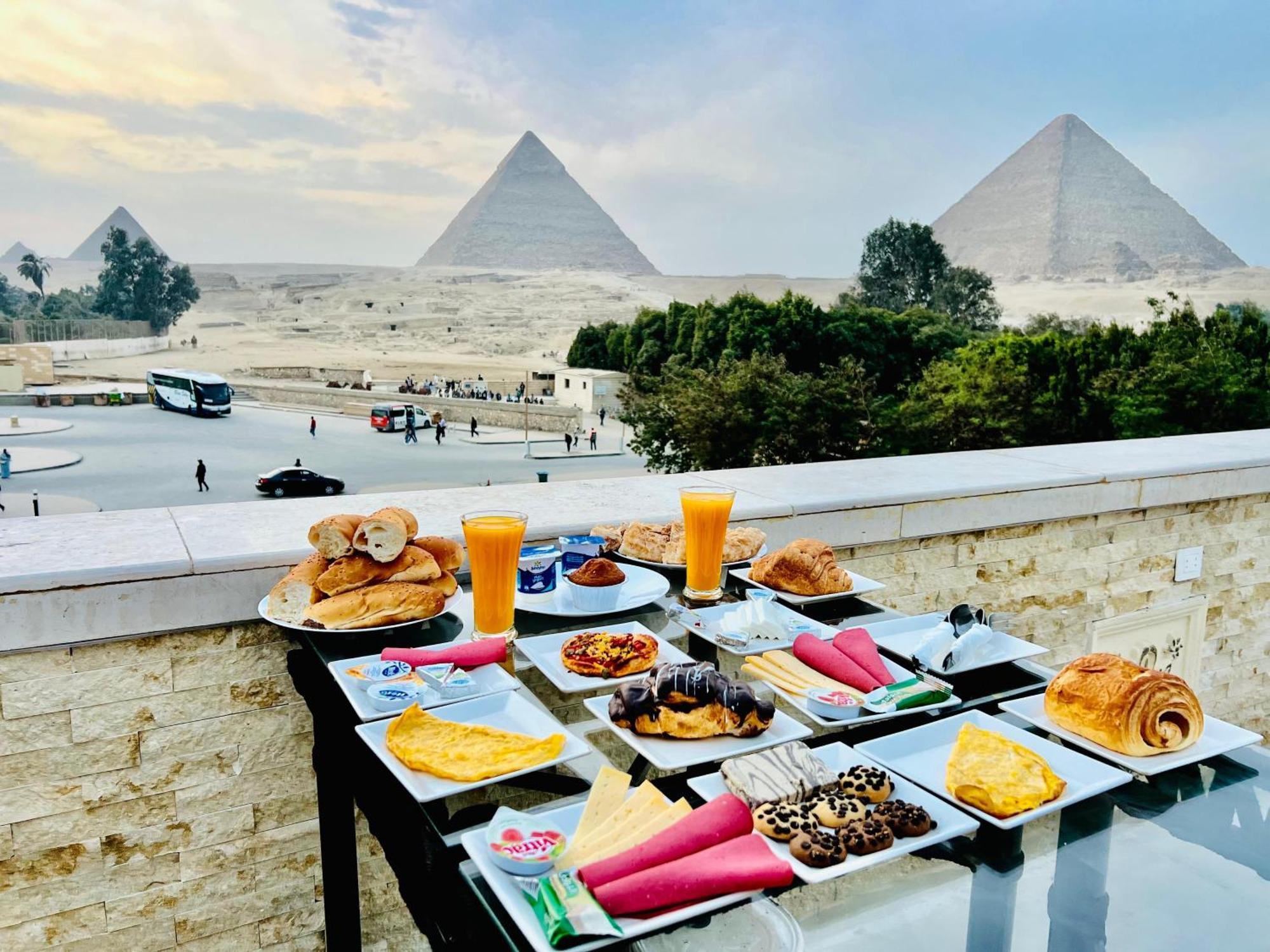 Hotel Great Scarab Pyramids View Kafret el-Gabal Exterior foto