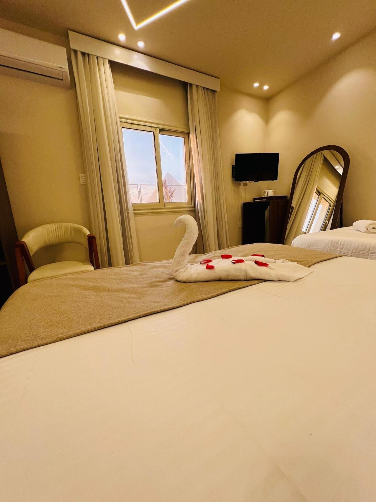 Hotel Great Scarab Pyramids View Kafret el-Gabal Exterior foto