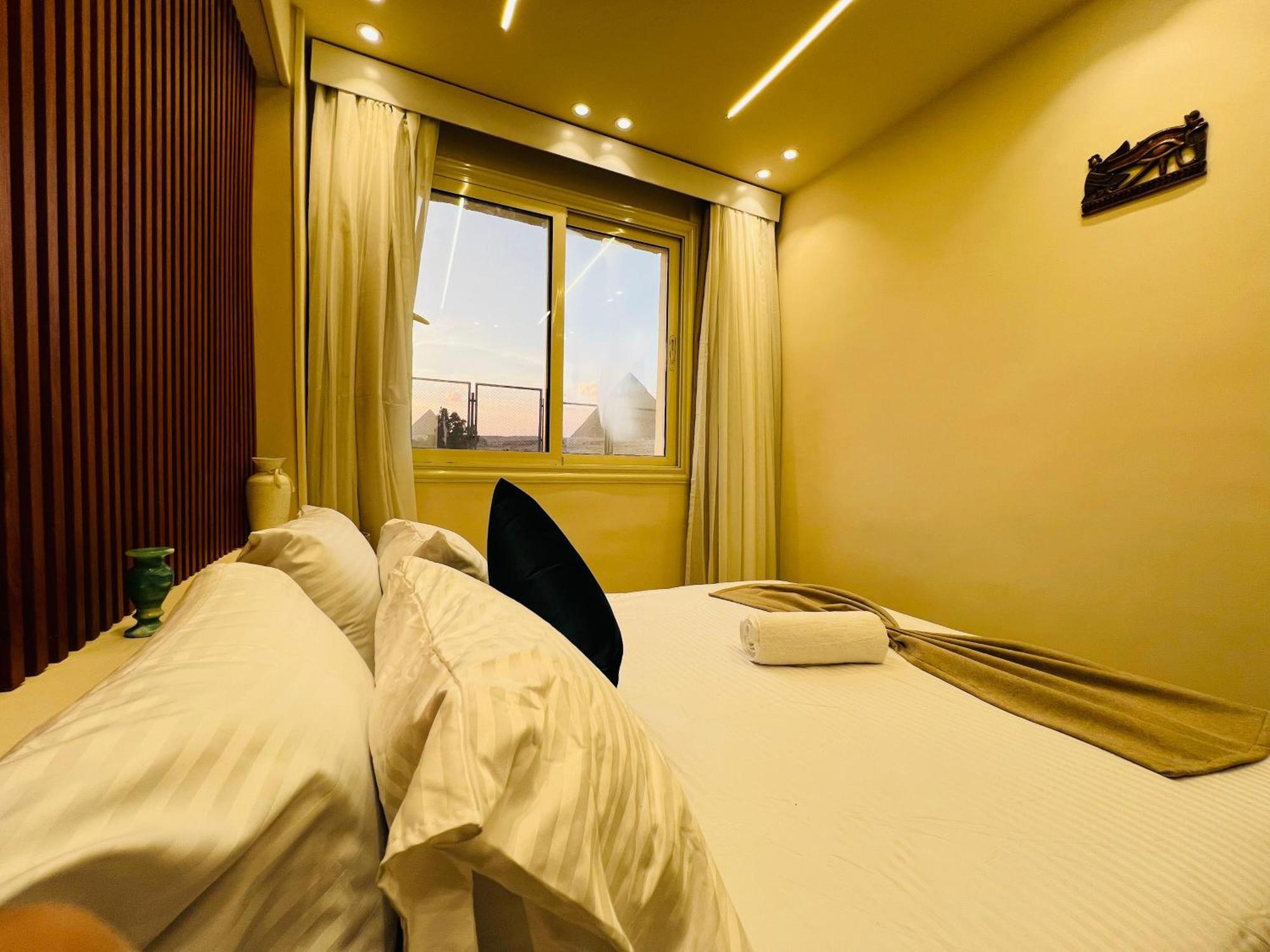 Hotel Great Scarab Pyramids View Kafret el-Gabal Exterior foto