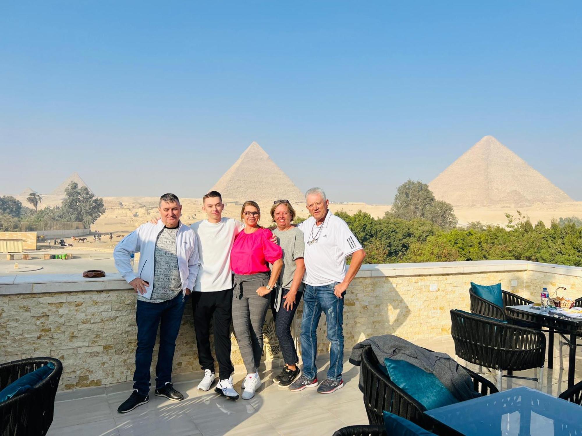 Hotel Great Scarab Pyramids View Kafret el-Gabal Exterior foto